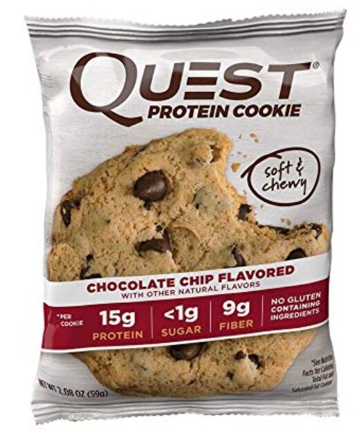 Quest Protein Cookies -  click here  to see our blood glucose response!