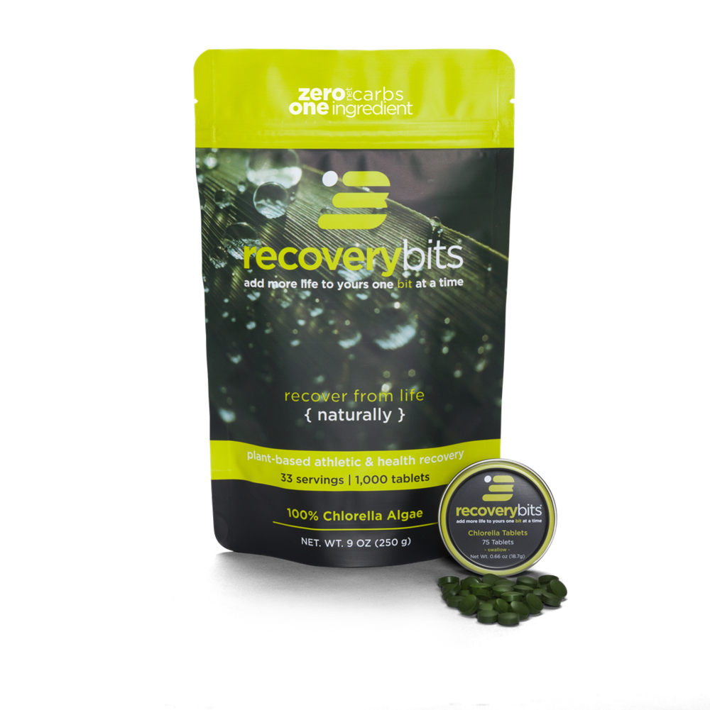 RECOVERYbits - Chlorella Tablets   Discount code: KT (20% off)