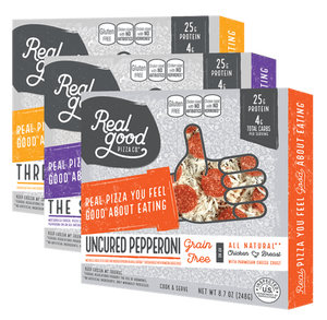 Low-carb pizzas and enchiladas by Real Good Food